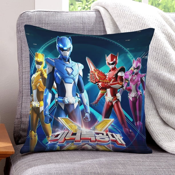Miniforce Fundas de almohada de terciopelo con tema, regalos de funda de almohada, decoración para el hogar, cojín de lanzar, regalo de cumpleaños para fans y parejas.40*40cm.