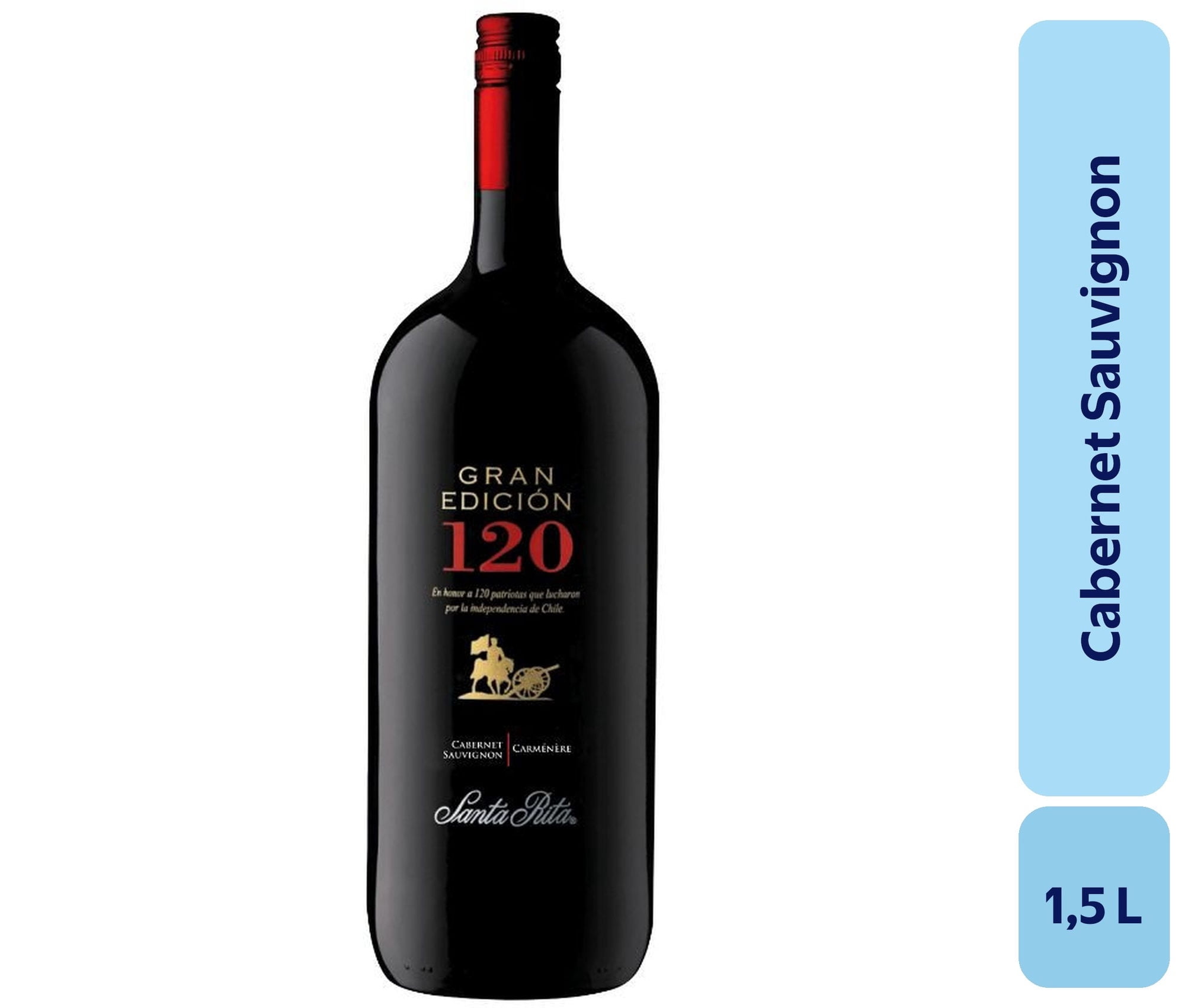 Vino Cabernet Sauvignon 1,5 L Santa Rita