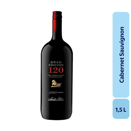 Vino Cabernet Sauvignon 1,5 L Santa Rita