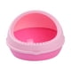 thumbnail image 5 of Caja de arena semicerrada para gatos, arenero para gatitos, orinal portátil para gatos fácil de limpiar, orinal para mascotas para suministros de aren Rosa, 5 of 5
