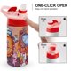 thumbnail image 4 of Happy Tree FriendsBotella de Agua con Tapa Pop Top de Un Toque, Acero Inoxidable, a Prueba de Fugas, para Deportes, Botella Infantil rosa 12 oz, 4 of 6