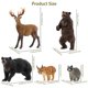 thumbnail image 2 of Figuras de animales Toymany North American Forest x12, 2 of 9
