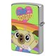thumbnail image 1 of Chip y Potato-theme Copper Metal Lighter Shell, Premium Replacement Refillable Lighter Case with Durable Metal Construction, Compatible with Zippo and Most Standard Lighter Models, 1 of 6