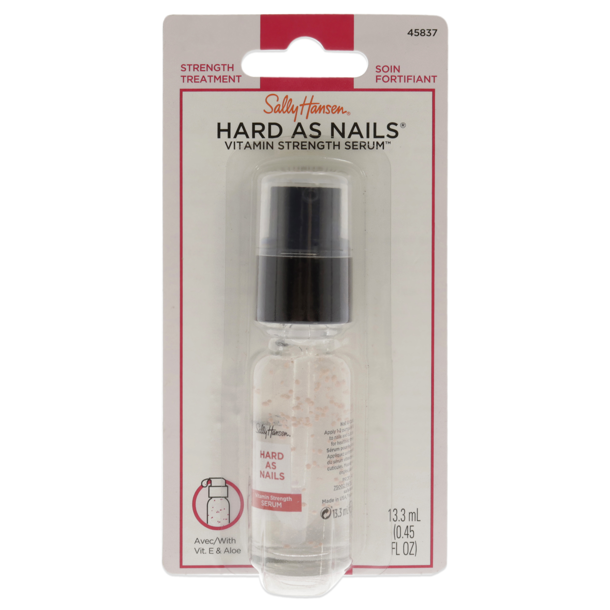 Sally Hansen - Suero Vitamínico Fuerte Como Las Uñas - 45837 De Para Mujeres - Suero De 0.45 Oz