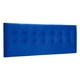 thumbnail image 2 of Respaldo Botone Felpa King Azul Rey, 2 of 5
