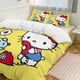 thumbnail image 1 of Hello Kitty 3-Piece Twin Bed Set - Includes 1 Single Comforter And 2 Pillowcases Bedding - Fade Resistant Microfiber - Hello Kitty, 1 of 4
