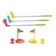 thumbnail image 4 of Juego De Golf Para Niños, 2 Banderas, 2 Camisetas, Juegos Educativos De Juguetes De Golf Para Juguetes De Pelota De Interior, 4 of 5