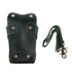 thumbnail image 2 of Cuero De La PU Tijeras De Peluquero Tijeras Peines Clips Portaherramientas Bolsa Ri?onera Verde, 2 of 5