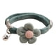 thumbnail image 5 of Collar De Gato Con Collares De Campana Para Gatitos, Conejos, Perros Peque?os Y Medianos, Verde Oscuro, 5 of 5