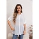 thumbnail image 3 of Blusa Mujer Tipo Lino Algodón Manga Larga Premium Liviana Botones 8056, 3 of 3