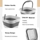 thumbnail image 3 of Bañera plegable para pies Leemeimei de 15 litros con asa, color gris, 3 of 6