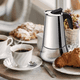 thumbnail image 4 of Cafetera Italiana 6 Tazas Plateada Lisa, 4 of 7