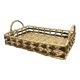 thumbnail image 1 of Cesta Panera De Rattan Cesta De Pan Cuadrada Asas Mediana Beige Tejido, 1 of 2