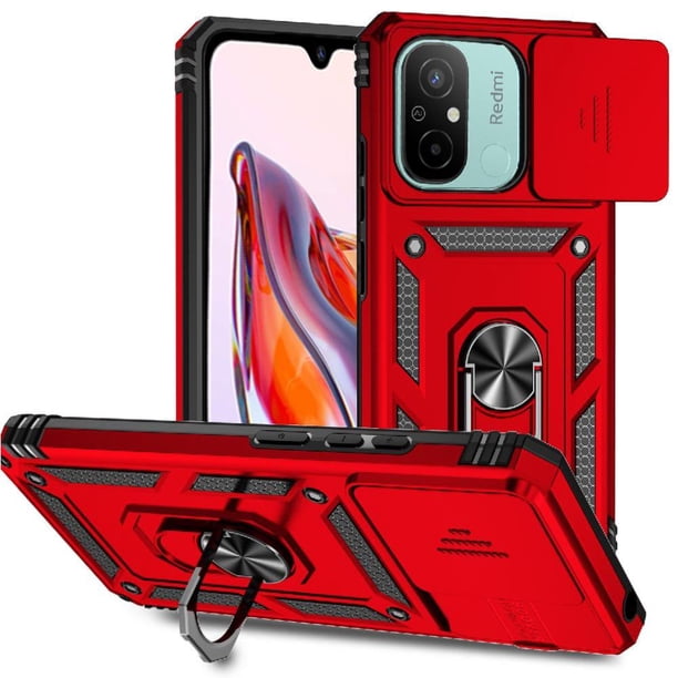Estuche GANGXUN para Xiaomi Redmi 11A, soporte giratorio 360°, estilo mecánico y magnético