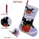 thumbnail image 5 of Bing el Conejo Tema: Calcetines de Navidad, fino lino blanco para colgar en escaleras y chimenea, decoración navideña para el hogar, regalo de Navidad.54cm×38cm, 5 of 5