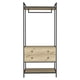 thumbnail image 2 of CLOSET 2 CAJONES 180X80X40 CM FM-027C CAFÉ CLARO, 2 of 11