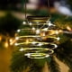 thumbnail image 3 of Linterna LED solar en espiral, luz solar para jardín, luz colgante decorativa para exteriores, jardín, patio, porche, 3 of 5