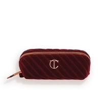 Bolsa De Maquillaje Charlotte Tilbury Mini Travel, Acolchada, Terciopelo