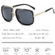 thumbnail image 4 of Gafas de sol de moda europeas y americanas con el mismo estilo, montura de metal, doble haz, personalidad, montura grande, gafas de sol vintage, 4 of 5