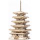 thumbnail image 1 of Rolife Five-Storied Pagoda: kit de modelo de madera para armar, 1 of 3