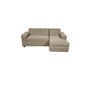 Diseños Valestrini - Sofa Seccional Lino Beige Divan Derecho