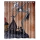 thumbnail image 1 of Cortina de ducha de Jack Skellington "Pesadilla antes de Navidad" con ganchos (60 x 72 pulgadas), 1 of 3