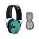 thumbnail image 1 of Cascos protectores auditivos electrónicos Walker's Razor Compact (Verde azulado) + estuche, 1 of 7