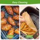 thumbnail image 5 of Forros de papel Air Fryer Tripho cuadrados de 8 pulgadas, 360 unidades, 5 of 7