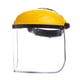 thumbnail image 5 of Protector Facial Transparente Protector Antiaceite Herramientas Antivaho Ajustables Para Cocina Amarillo, 5 of 5