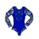 thumbnail image 2 of Traje De Baño De Niña Manga Larga Azul 8, 2 of 3