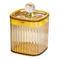 Bothyi - Tarro De Almacenamiento De Alimentos Con Tapa, Bote De Comida Para Servir Especias, Té, Marrón