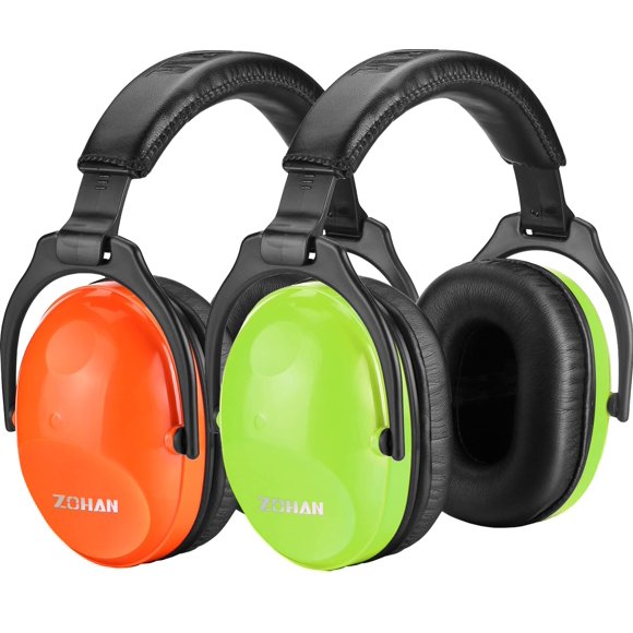Paquete ZOHAN de 2 auriculares con cancelación de ruido para niños para conciertos