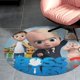 thumbnail image 4 of Boss Baby 3 / El Bebé Jefazo 3 Alfombra Redonda de Felpa Coral, Antideslizante, No Desprende Pelusas, Lavable y Duradera para Salón, Dormitorio y Habitación de Niños 60cm, 4 of 6