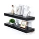 thumbnail image 4 of Repisa Flotante Negra Minimalista Estante Organizador Pared 60cm, 4 of 6
