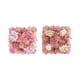 thumbnail image 3 of 2x Panel De Flores Artificiales Rosa Boda Decoración Del Hogar Loto Rosa Oscuro, 3 of 5
