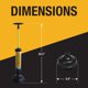 thumbnail image 2 of Herramienta Desatascadora de Drenajes Cobra 300 PlungIt a Aire, 2 of 7