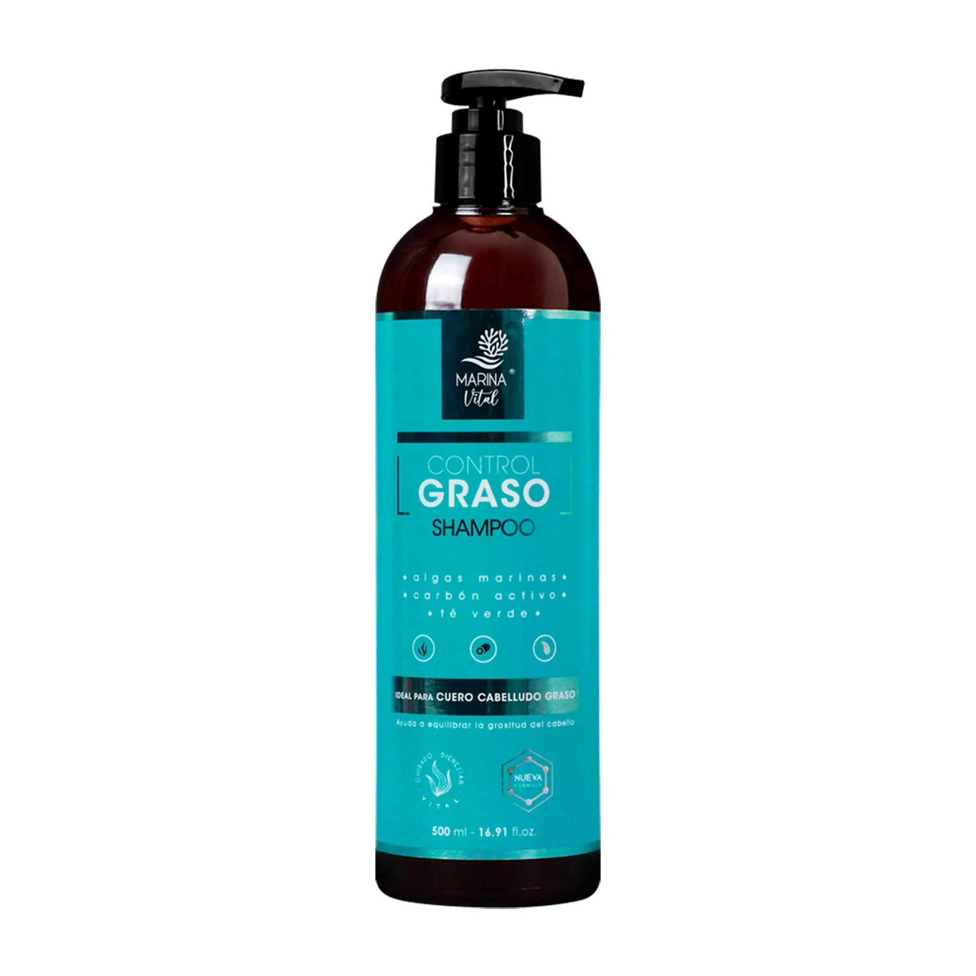 Shampoo Control Graso 500 Ml Marina Vital