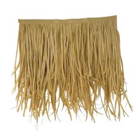 Magideal - Techo De Paja De Césped Artificial Diy, Cubierta De Sombrilla Para Patio De 47X50Cm, Decoración Decorativa Para Jardín Y Patio, Material Sintético Pet Amarillo Paja