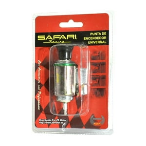 Safari - Encendedor C/Luz Verde 12V Sfy-9242Grenn
