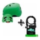 thumbnail image 1 of Set Casco Street Hook Con Luz + Candado Largo Tipo U + Piola verde M, 1 of 10