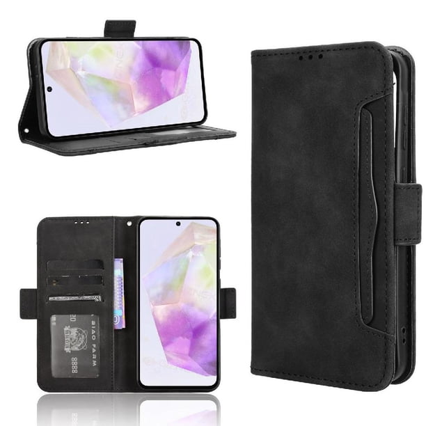 Funda Tipo Billetera FOXDOCK para Samsung Galaxy A56 5G – Tapa Flip con Tarjetero