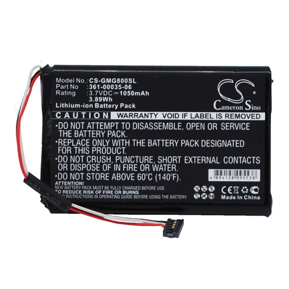 Batería de repuesto VI VINTRONS 361-00035-06 para Garmin Approach G8