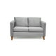 thumbnail image 1 of Sofá Mila 2C Felpa Gris, 1 of 2