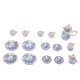 thumbnail image 1 of Juego De Té Chino De Cerámica Con Flor Azul, Tetera, Taza, Platillo, Casa De Mu?ecas 1/12, 1 of 4