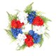 thumbnail image 3 of Guirnalda Patriótica Americana Guirnalda De Flores Hojas Verdes Día De Los Caídos, 3 of 5