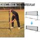 thumbnail image 5 of Red portátil de pickleball FDLS de 3 m con bolsa de transporte, 5 of 7