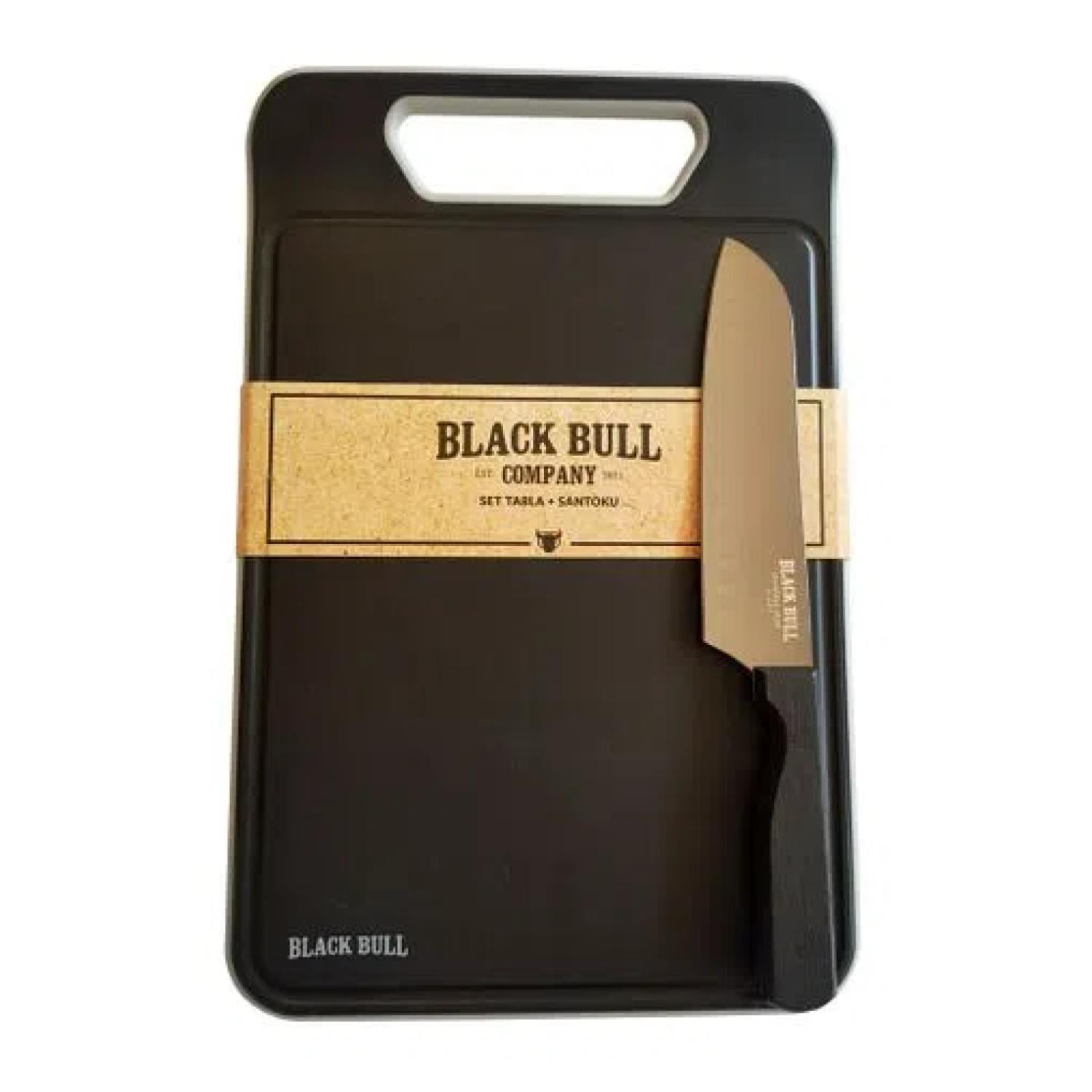 Set Tabla + Santoku Black Bull