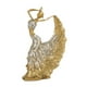 thumbnail image 4 of Figura De Bailarina De Pavo Real, Escultura De Baile De Resina Para Dormitorio, Regalo Del Día De La Madre, Dorado, 4 of 5