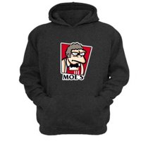 Genérico - Polerón Canguro Moes Gris Oscuro Talla Xl Unisex