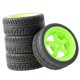 thumbnail image 5 of Neumáticos De Coche RC 1/16 1/12 1/14 Piezas De Coche Montaje Modificado Para Wltoys Boys Green, 5 of 5
